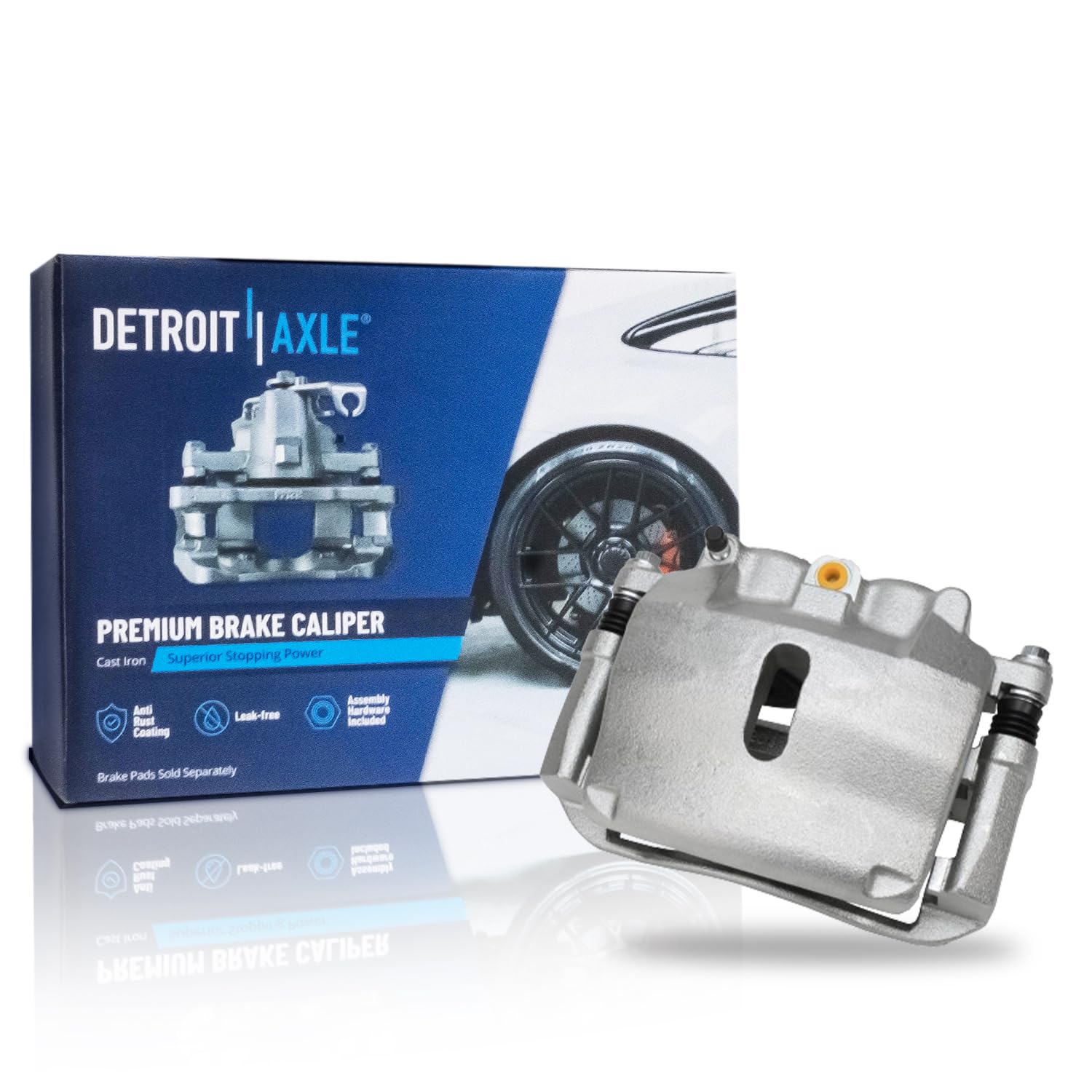 Detroit Axle - Front Left Brake Caliper for 2004-2005 Ford F-150