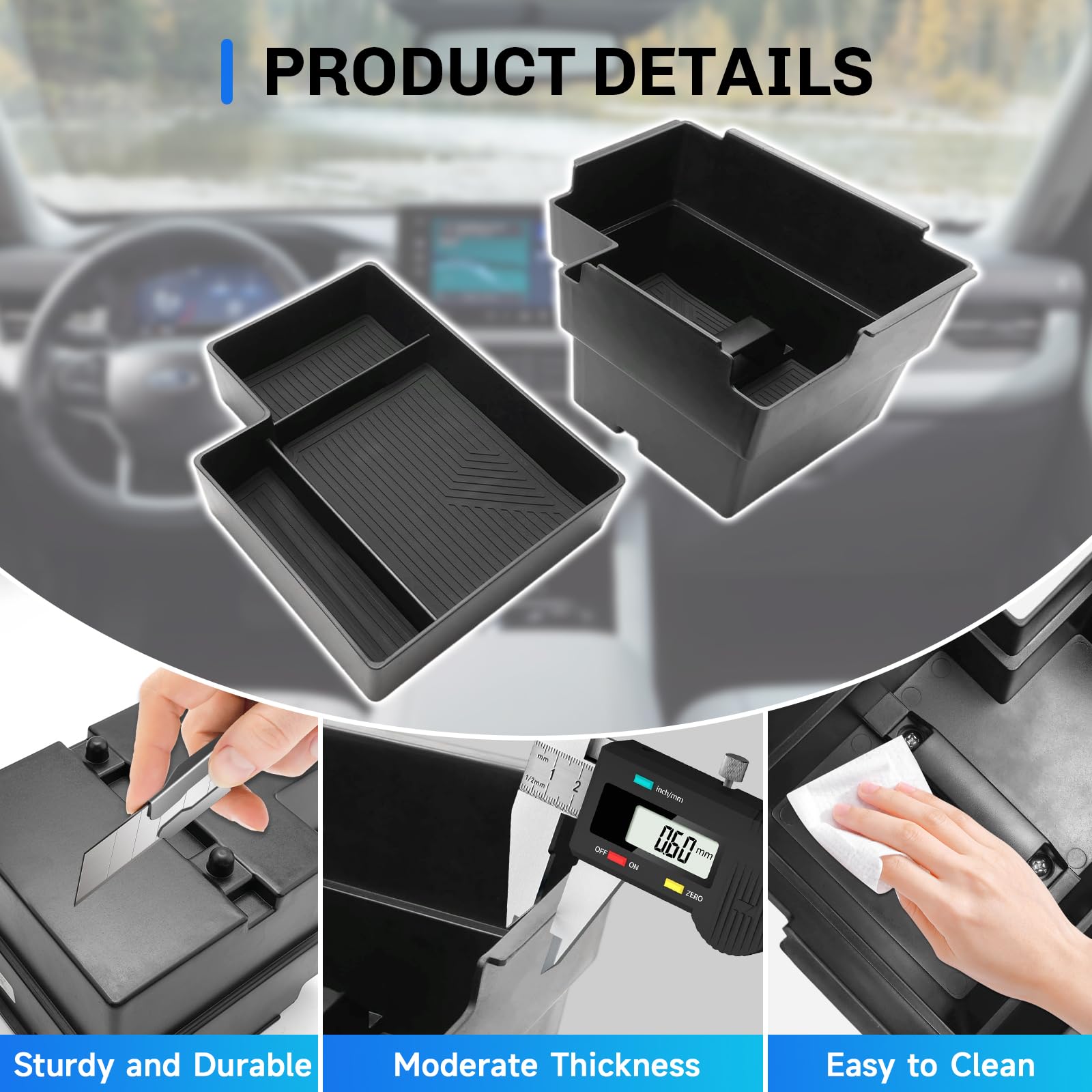 Amazon.com: SXCY [Double Layer for 2025 2026 Ford Explorer Center