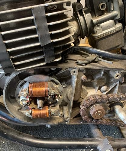 Powerdynamo MZ-B VAPE Sistema de estátor de encendido compatible con Aermacchi Harley Davidson SXT 125 1975-77 DC