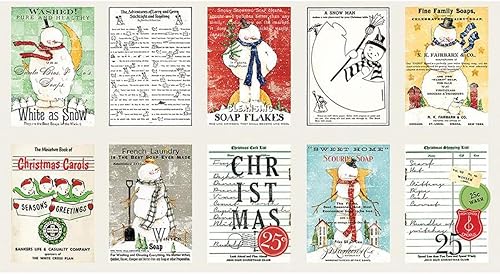 Miniatura 1 de Riley Blake Colección White As Snow de J. Wecker Frisch, tela acolchada de alta calidad, perfecta para acolchar, manualidades, proyectos de costura