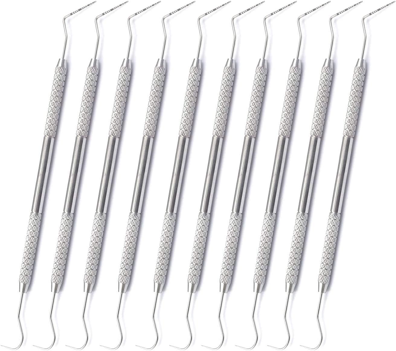 OdontoMed2011 10 Pcs Dental Williams Explorer Probe UNC 15/23 Color Coded Marking Double Ended Instruments ODM