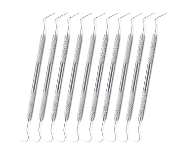 10 Pcs Dental Williams Explorer Probe UNC 15/23 Color Coded Marking Double Ended Instruments ODM