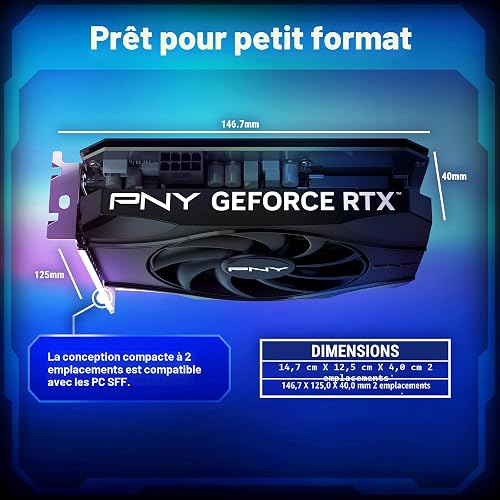PNY GEFORCE RTX™ 5050 8GB Single Fan DLSS 4 - 2