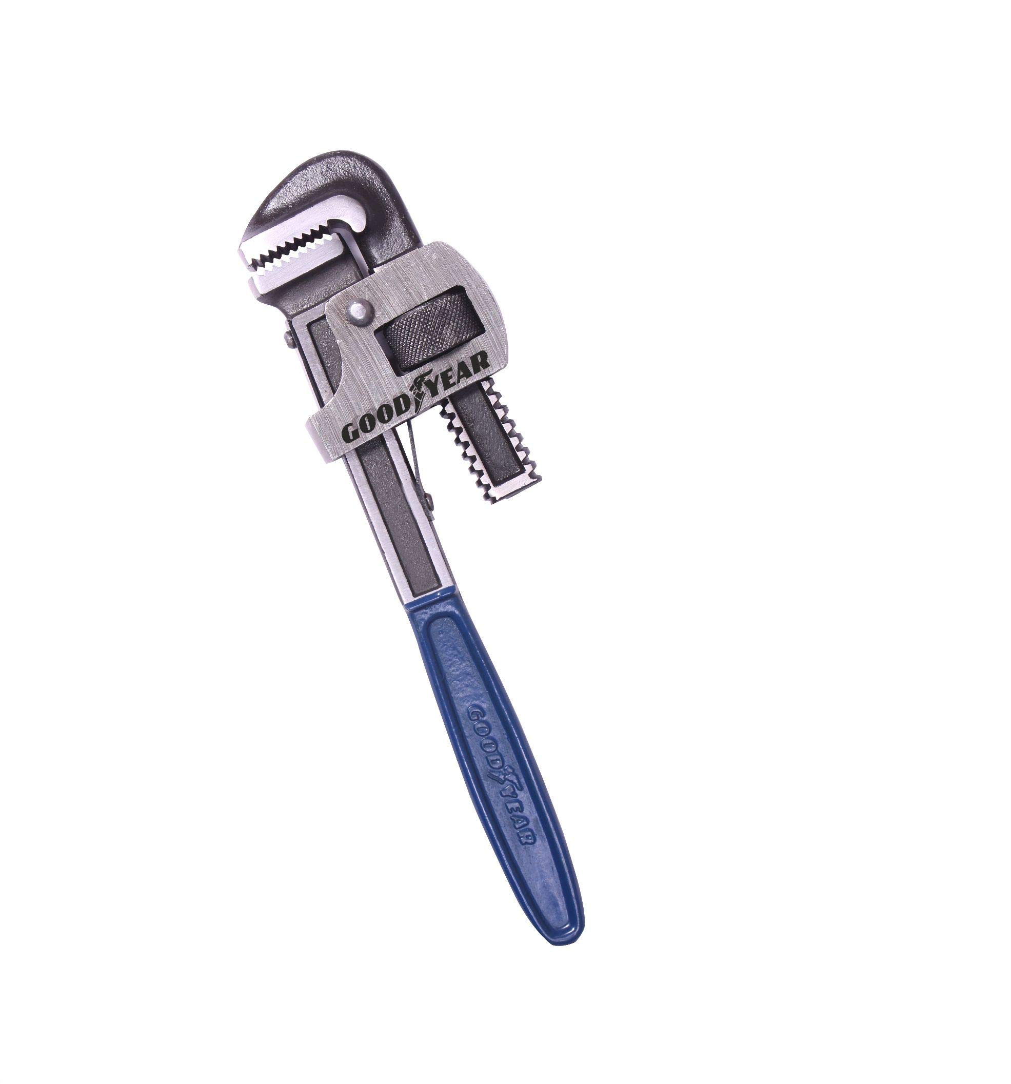 Goodyear Metal 18-inch Pipe Wrench Stillson Type (Silver) (B01D8GCQ86) Amazon Price History, Amazon Price Tracker