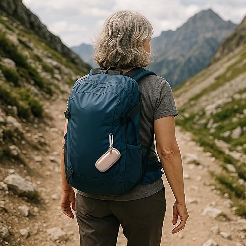 Vista 35 de PAIYULE Funda para Alivecor KardiaMobile 6L para monitor de electrocardiograma, soporte compacto también se adapta a monitor de frecuencia cardíaca