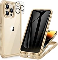 Vista 10 de CENHUFO Funda de privacidad para iPhone SE 2022 3ª / iPhone SE 2020 2ª / iPhone 8/7, funda de cuerpo completo con protector de pantalla de vidrio