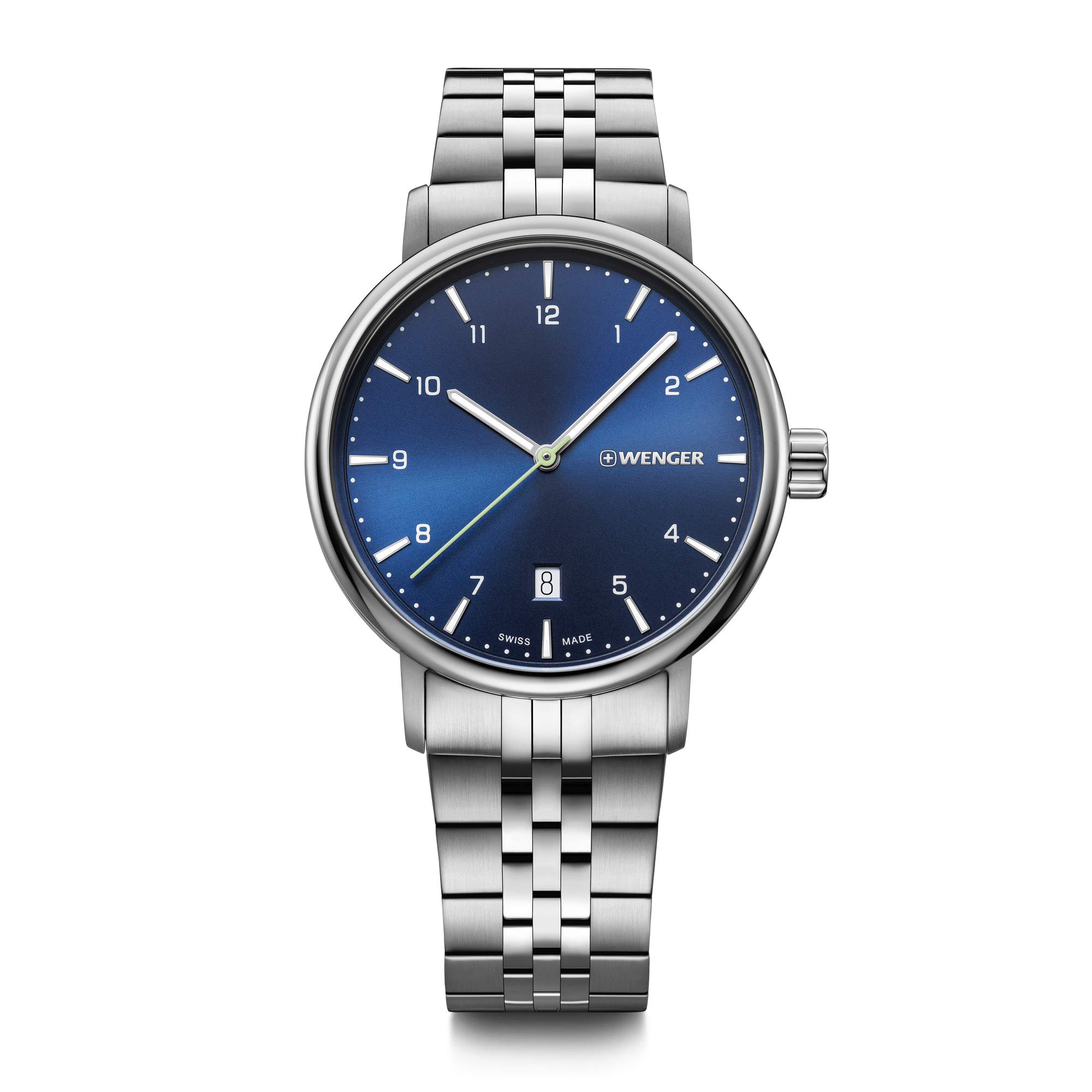 Wenger Swiss Made Urban Classic Analog Blue Dial Men's Watch