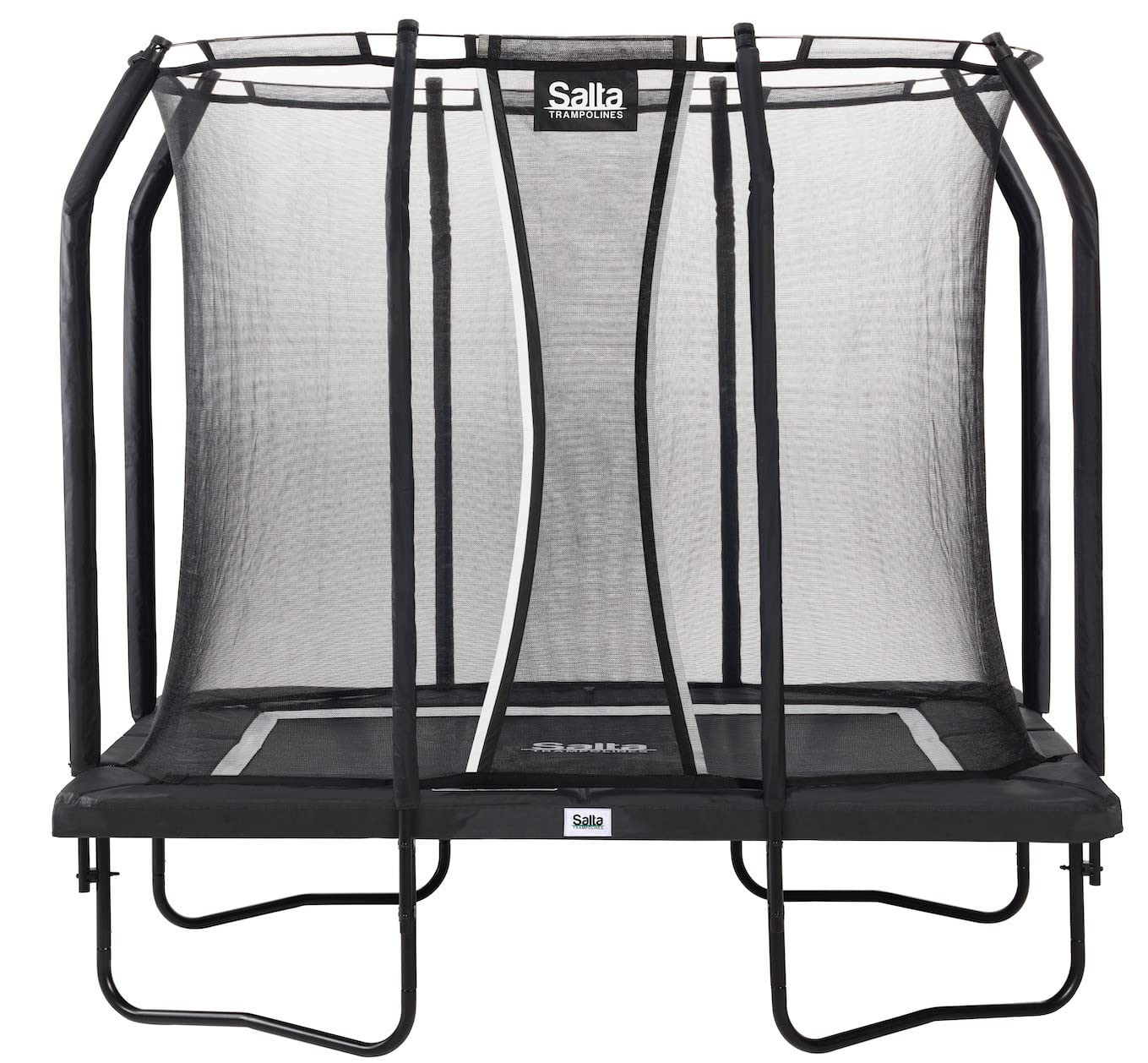 Unisex Youth Premium Black Edition Combo Trampoline Safety Net 153 x 214 cm Black