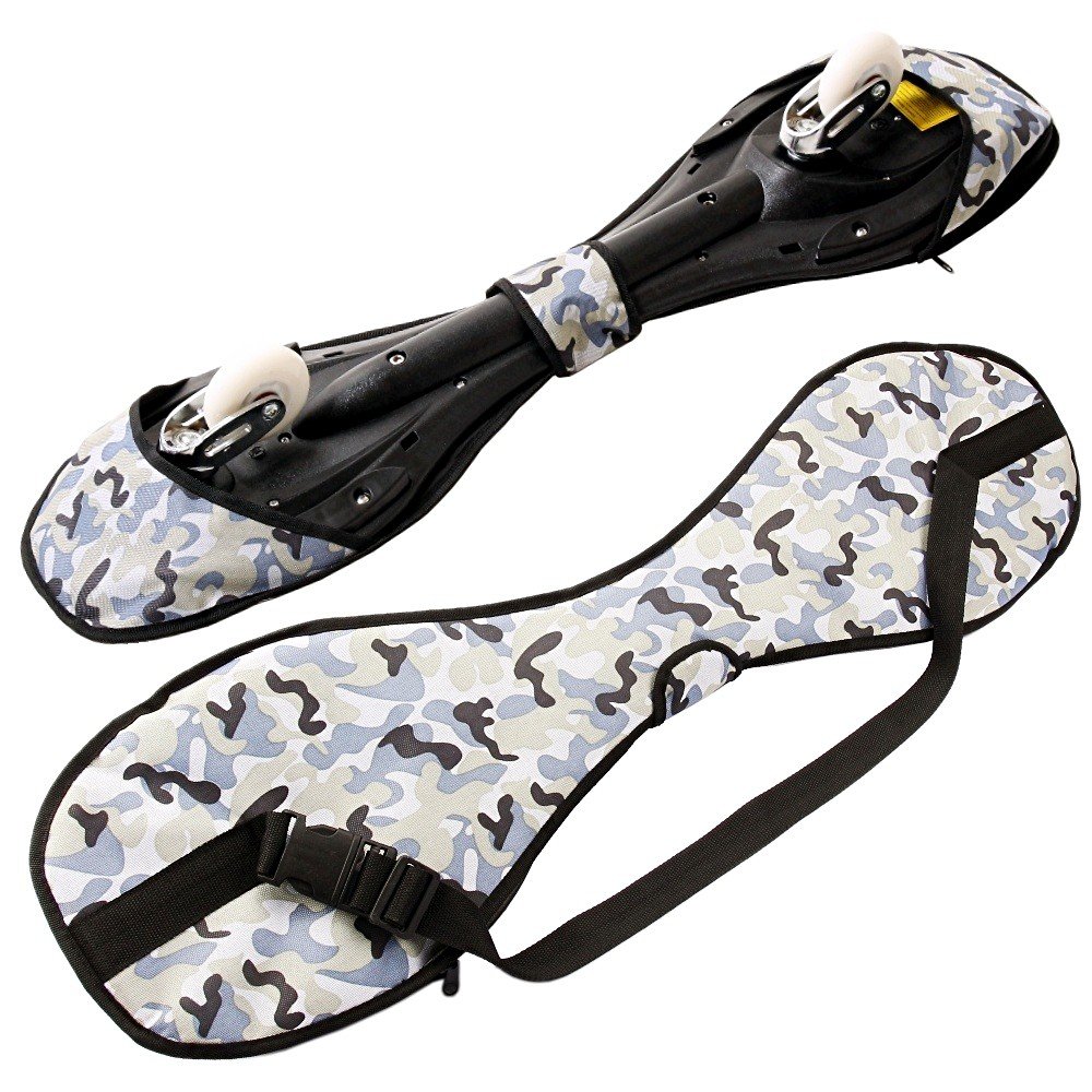 FunTomia Waveboard Original ABEC9 Kugellager inkl. Tasche - Bis 120kg - (Verschiedene Farbdesigns)