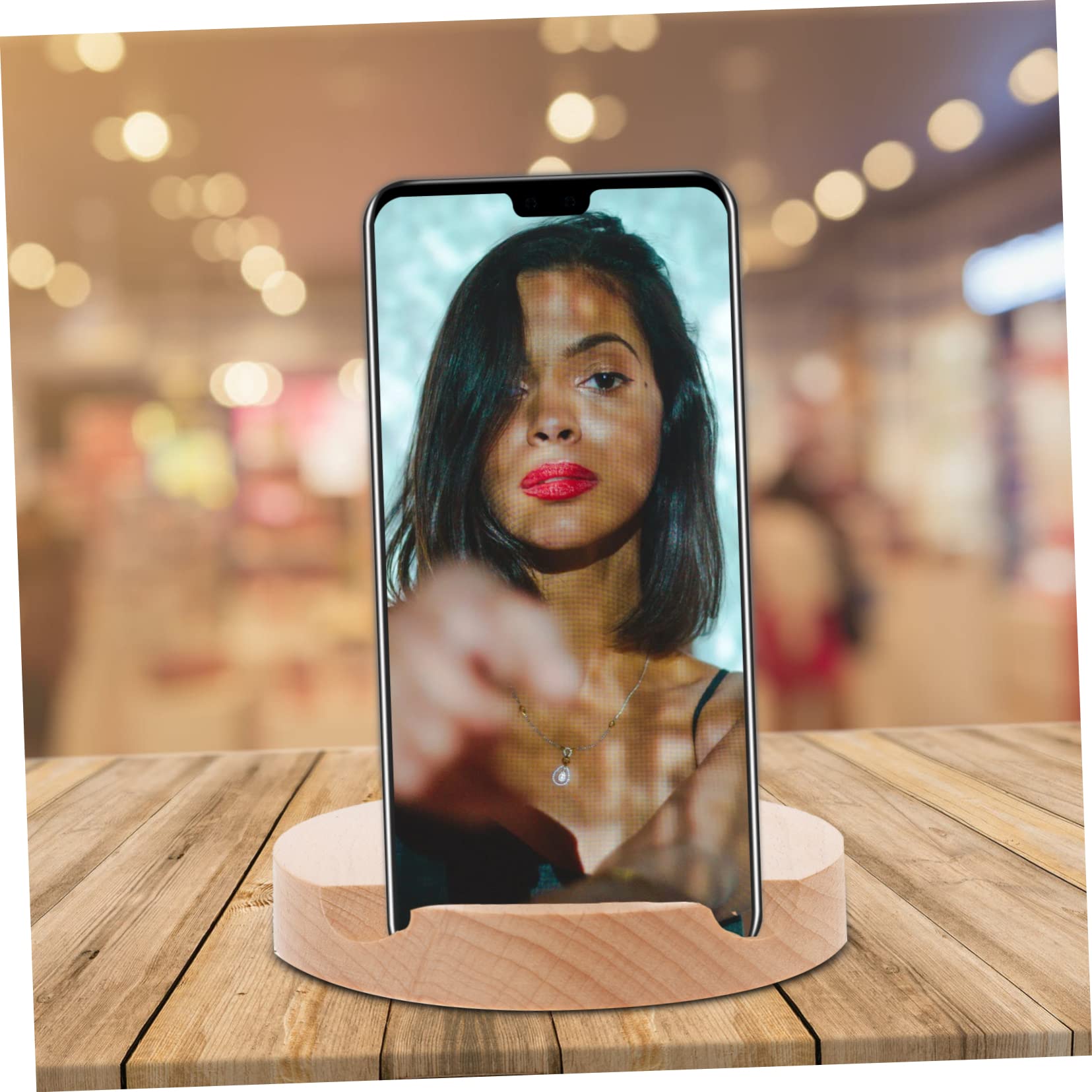 jojofuny 2pezzi Supporto Telefonico Per Cellulare Forma Di Cagnolino Design Adorabile e Supporto Stabile Per Videochiamate e Musica Accessorio Creativo Per Scrivania e Tavolo Per Amiche e