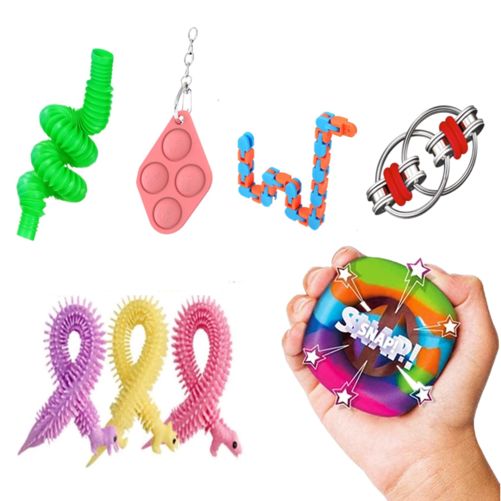 Buy mciskin Toys Pack Fidgets Box Includes Infinite Fidget Cube