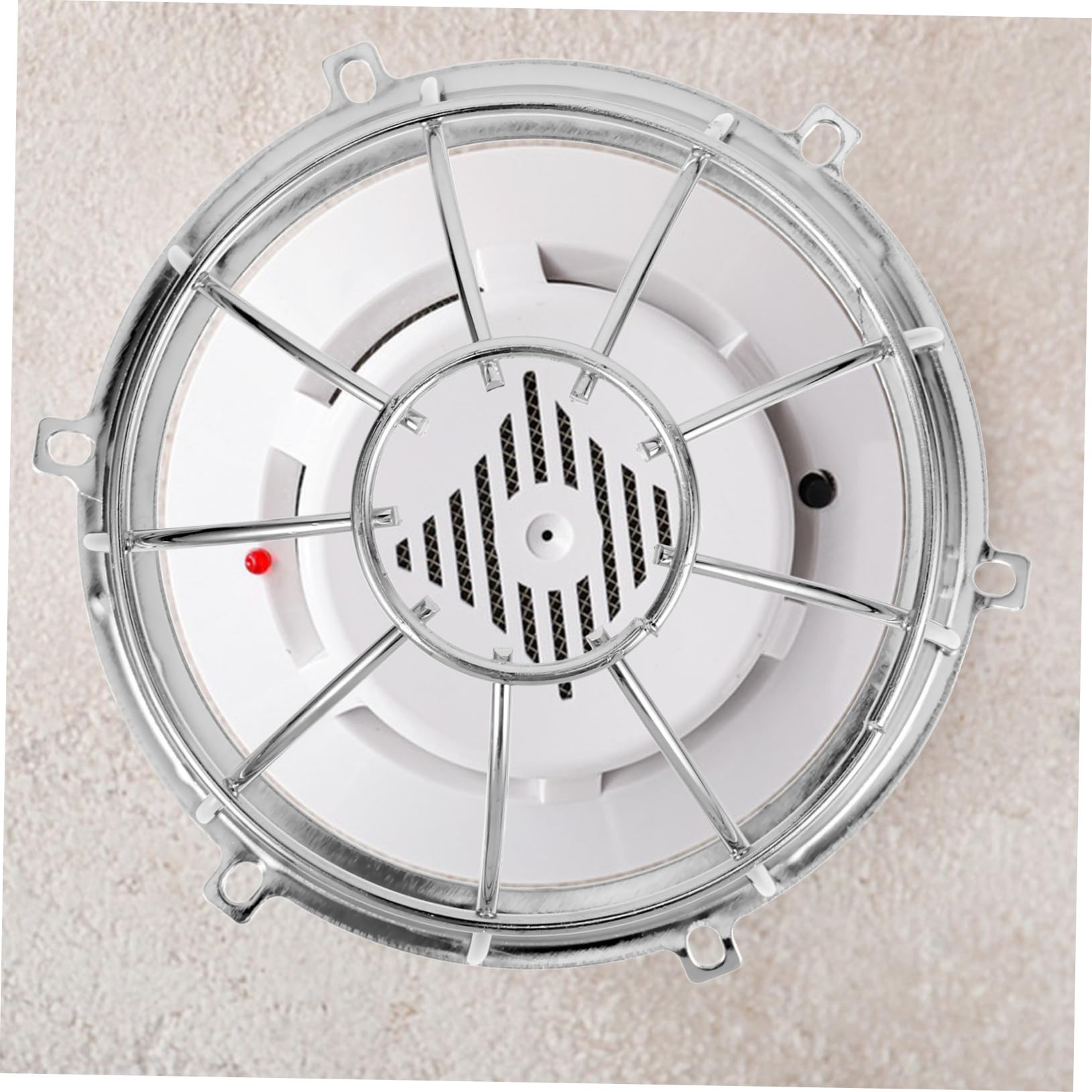 4 Piezas Protector para Detector de Humo de Resistente Protectora para Sistema de Supresión de Incendios Fácil Instalación Protección para Alarmas Electrónicas