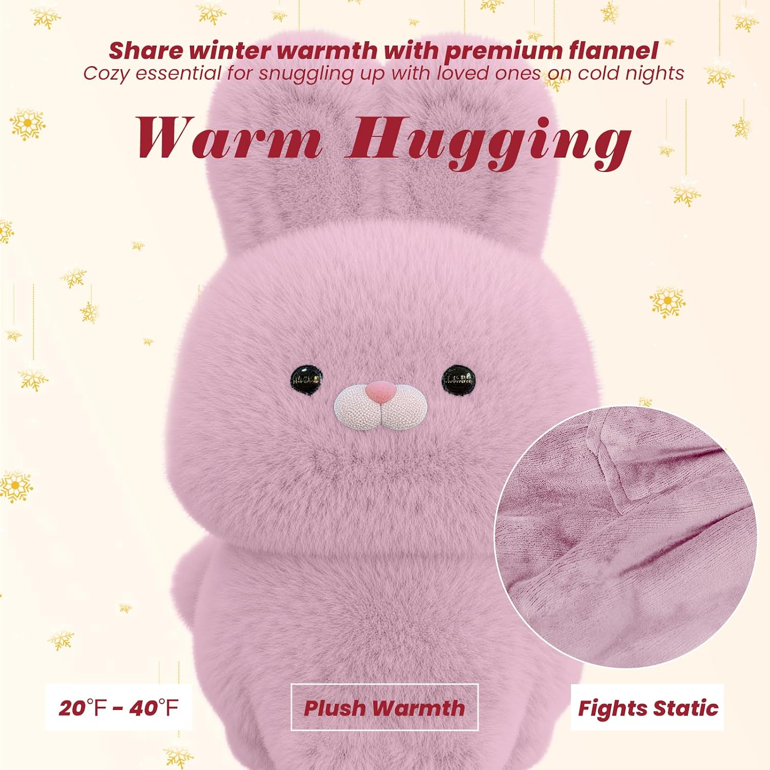 YUGYVOB Blanket Hoodie Oversized Sherpa, Wearable Blanket Warm & Cozy, Sweatshirt with Gaint Pocket, Gifts for Women, Men image 4