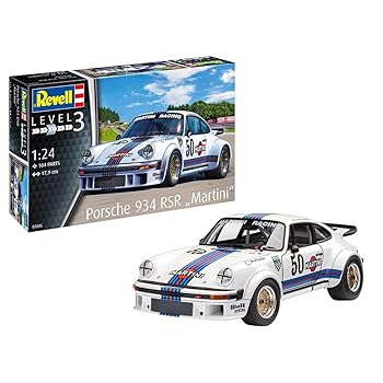 Revell 07685 Porsche 934 RSR Martini 1:24 Scale Model Kit