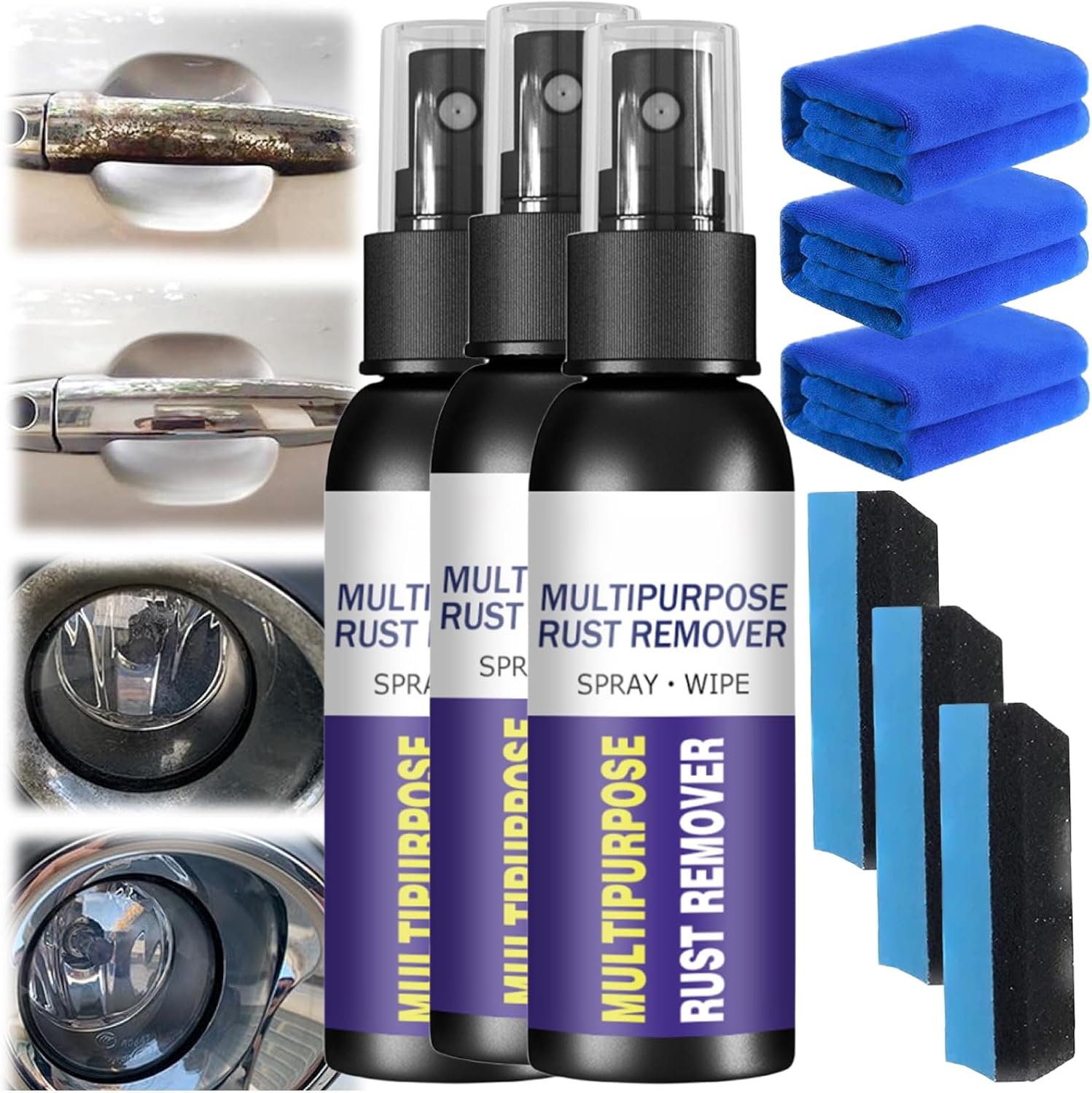 LONGLUAN Multipurpose Rust Remover Spray, Boundbreed Car