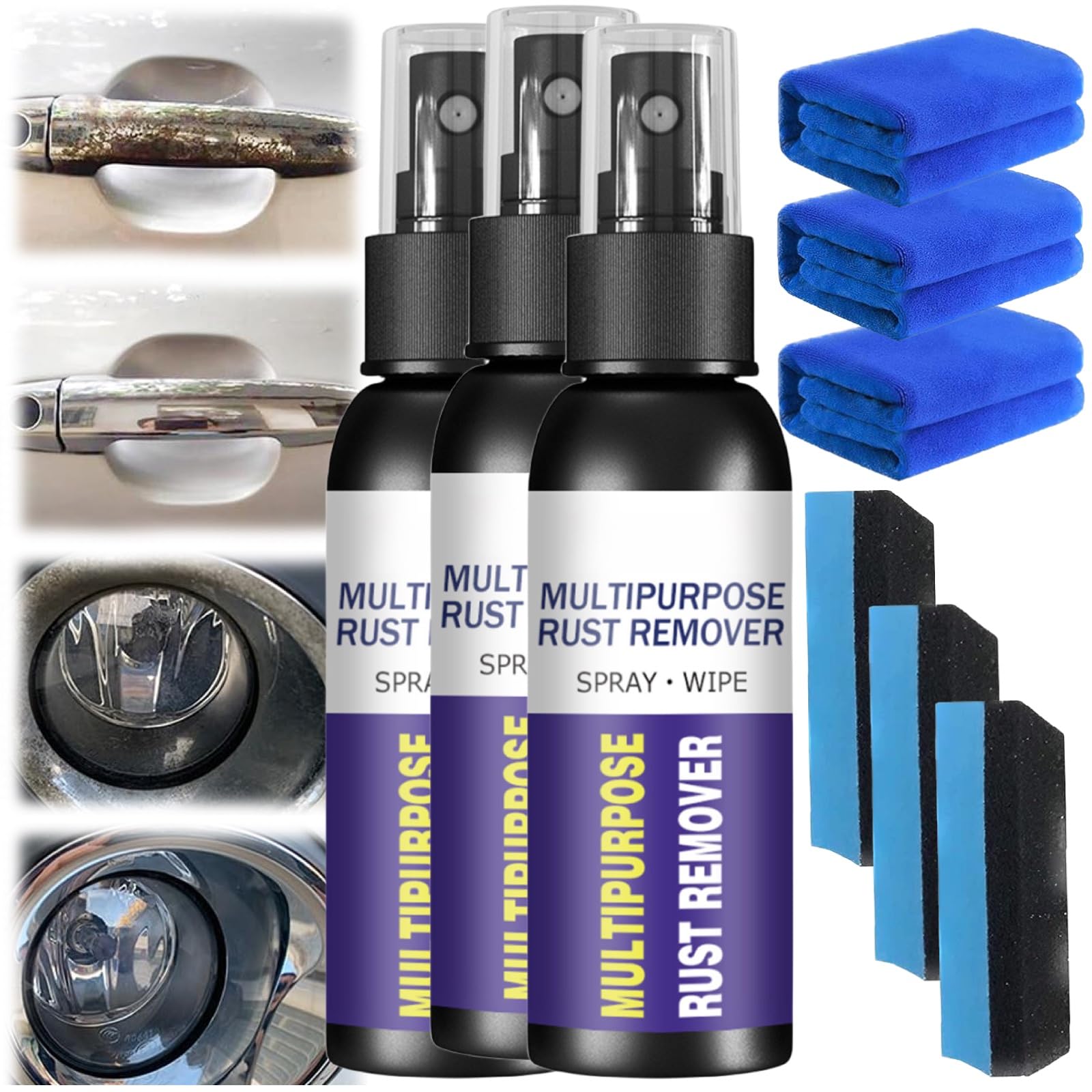 LONGLUAN Multipurpose Rust Remover Spray, Boundbreed Car