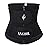 ANGOOL Neopren Waist Trainer For Women,Workout Plus Size Trimmer Belt Sauna Sweat Corset Cincher With Zipper Black