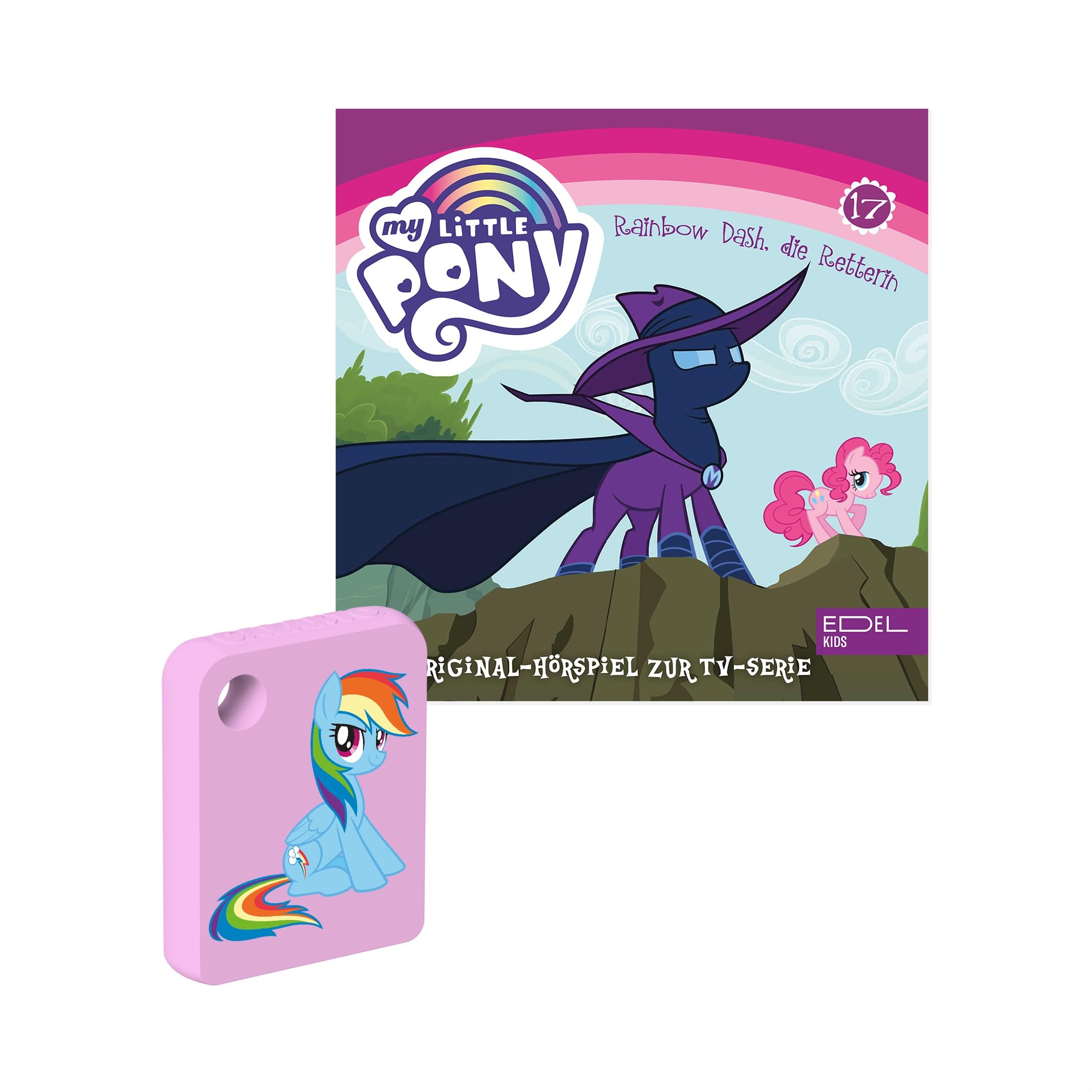 Galakto Audio Token: My Little Pony - A Favourite Animal for Rainbow Dash & Rainbow Dash, the Savior, Radio Play for Children from 3 Years, Playing Time Approx. 46 Minutes
