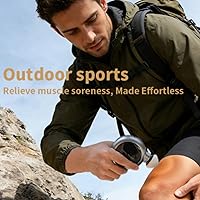 Vista 7 de Fancy Home® Mini Massage Gun - Small Titan Palm-Sized Deep Tissue Massager Gun, Unique Circular Pocket Muscle Massage Gun, Cordless Powerful 3200