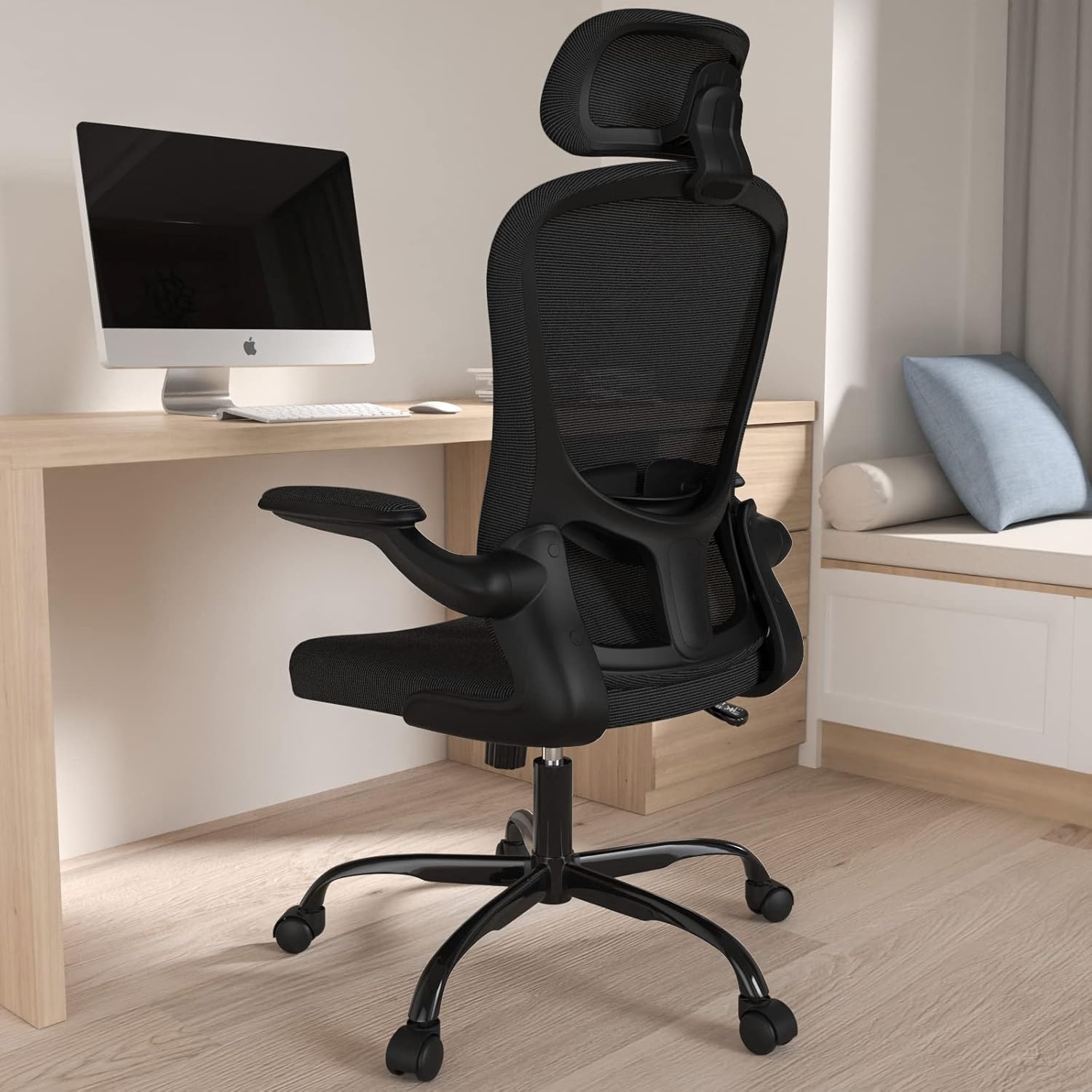 Office Chair, High Back Ergonomic Desk Chair, Breathable