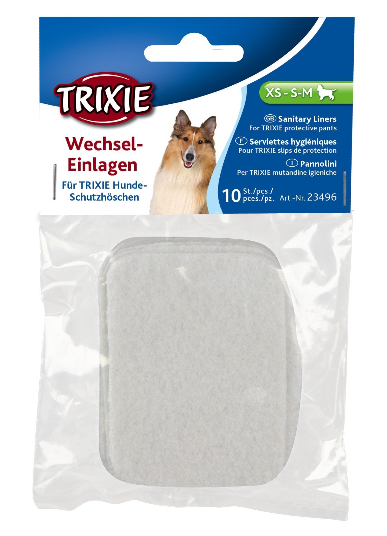 Trixie Replaceable Pads for Protective Pants for Dogs, Extremely Absorbant and Prevents Leakages, Available in Size: XS, S, S-M (Pack of 3) (B07M9VL7X2) Amazon Price History, Amazon Price Tracker