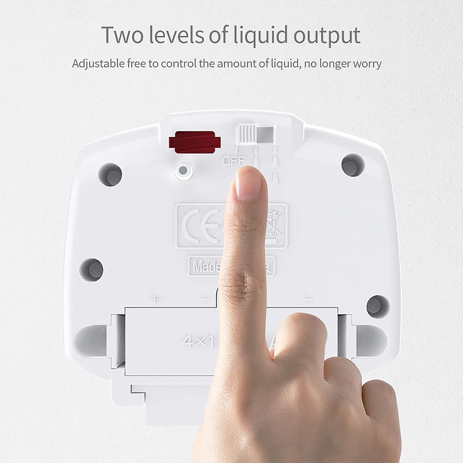 LemonBest Soap Dispenser, 700ml Automatic Wall Soap Dispenser Lotion IR Sensor Touch-Free for Bathroom Hotel