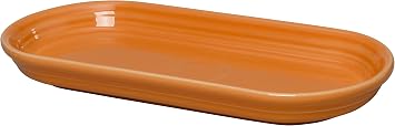 Fiesta 12-Inch by 5-3/4-Inch Bread Tray, Tangerine