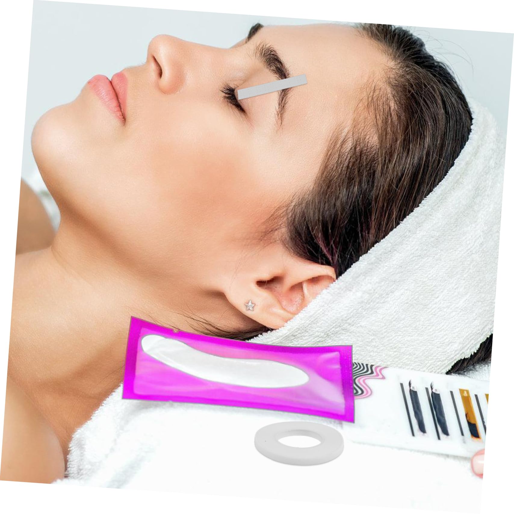 Beatifufu Professional Eyelash Extension Tapes Lash Lifter Strips 10 Rolls Easy to Apply Remove