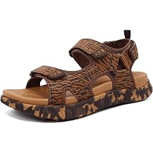 KuaiLu Mens Orthotic Sandals Comfortable Arch Support Foam Cushion Hiking Walking Sandles Fashion Camouflage Adjustable Sport Recovery Athletic Shoes For Man Urban Outdoor