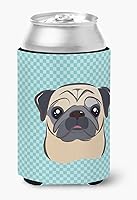 Vista 41 de Caroline's Treasures BB1293LITERK Tablero de ajedrez verde lima Weimaraner Botella de vino Hugger Funda Enfriadora Abrazador Lavable a Máquina