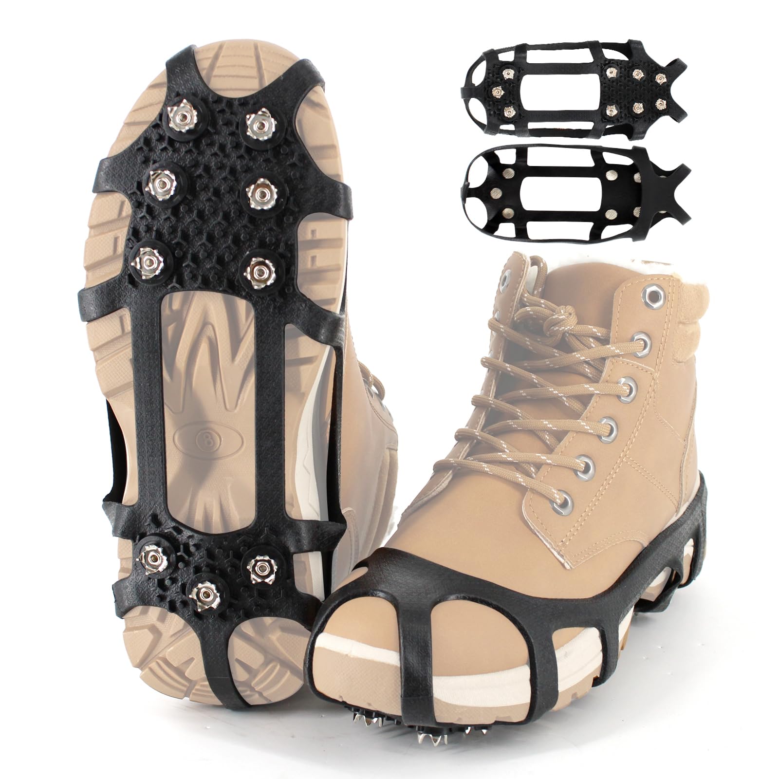 Anti Slip Winter Shoe Grips Ice Cleats Snow Grips Non Slip