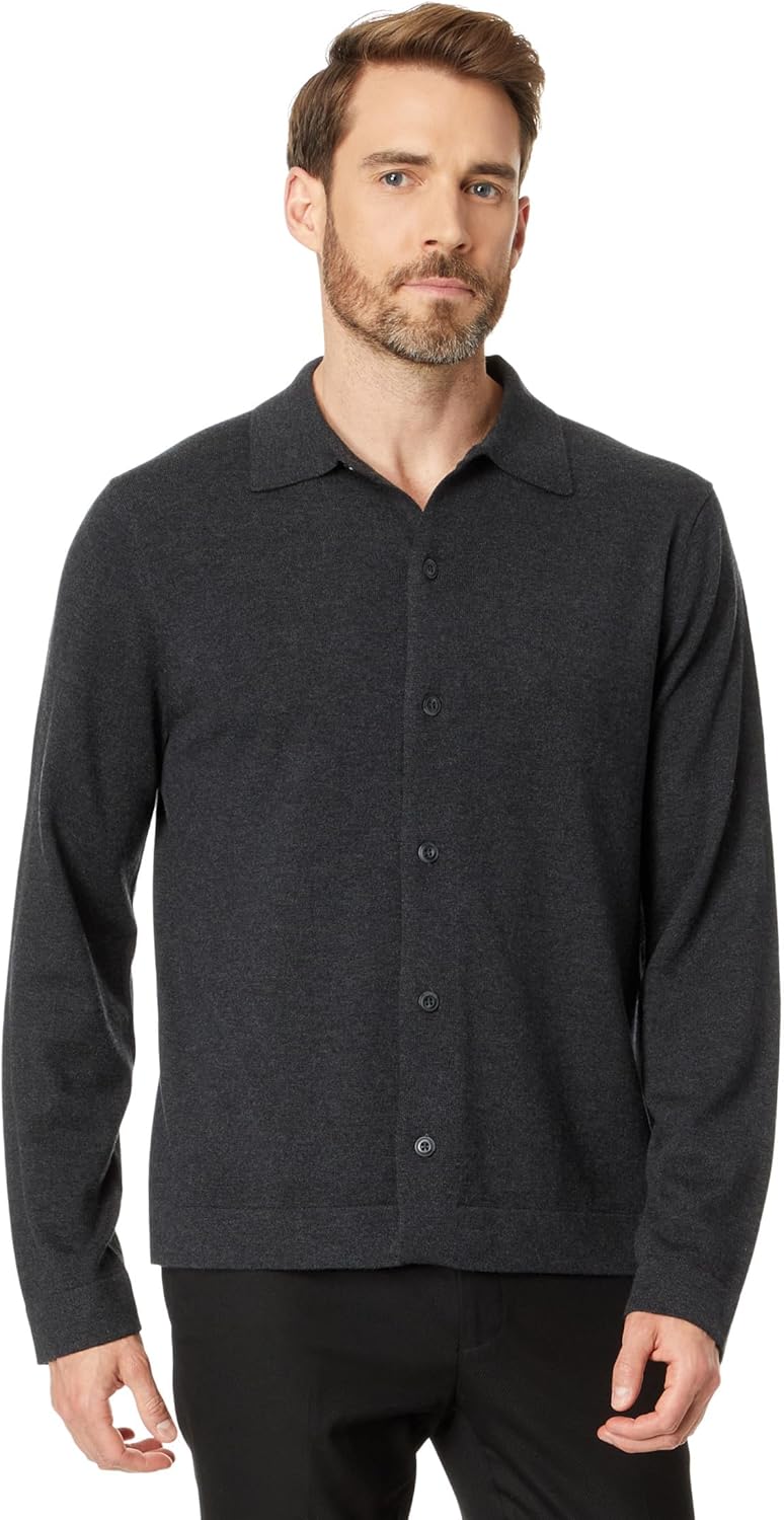 Vince Men's Merino Button Down