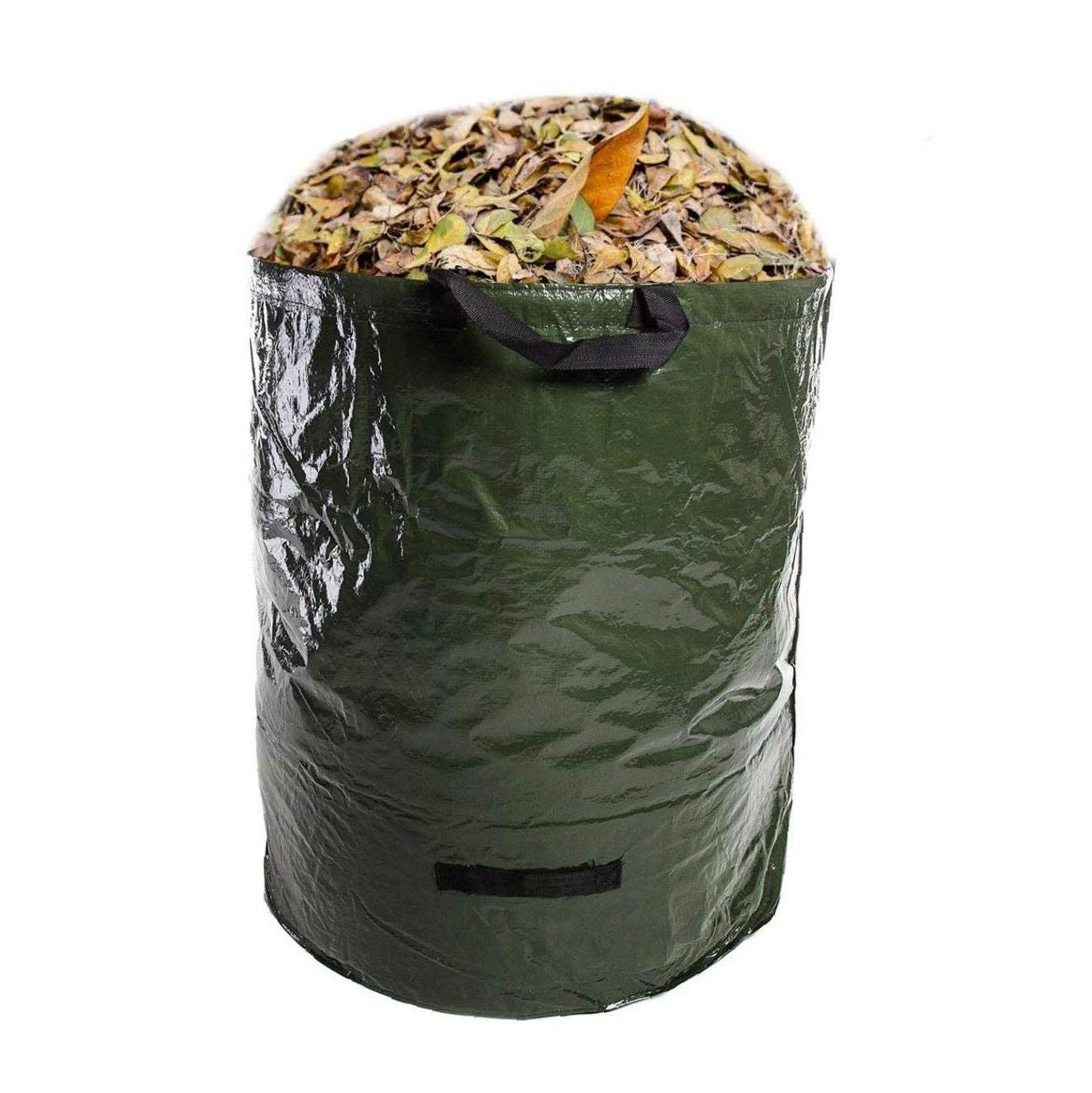 LYVQZPWLRGarten Müllsäcke, Nider Set mit 3 Gartenabfallsäcken, robust, großer Gartensack