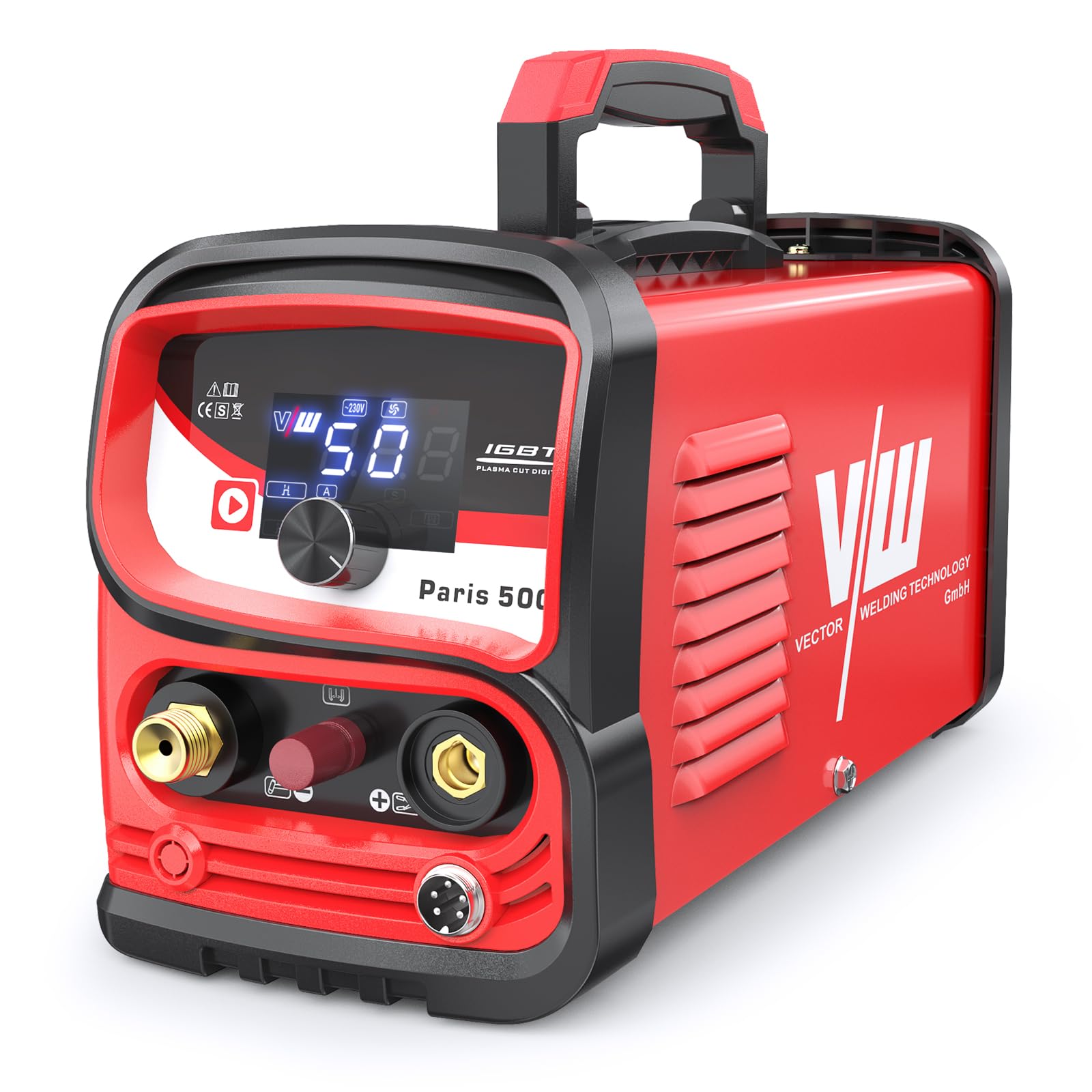 VECTOR WELDING Cortador de Plasma 50A Inverter IGBT Encendido HF