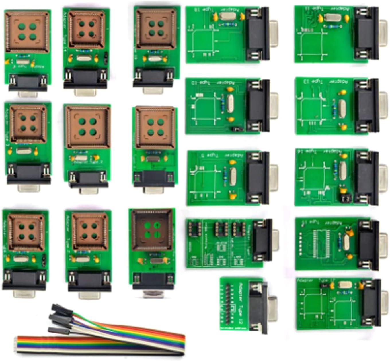 USB V2014 Adapter Pack Programmer UPA USB Programmer Set Bundle with Extensive Compatibility for Vehicle