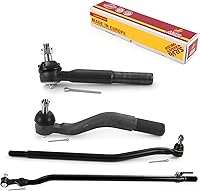 Vista 187 de Metrix Premium Chassis Parts - Kit de 4 piezas de extremos de barra de acoplamiento frontal exterior e interior compatible con Nissan Pathfinder