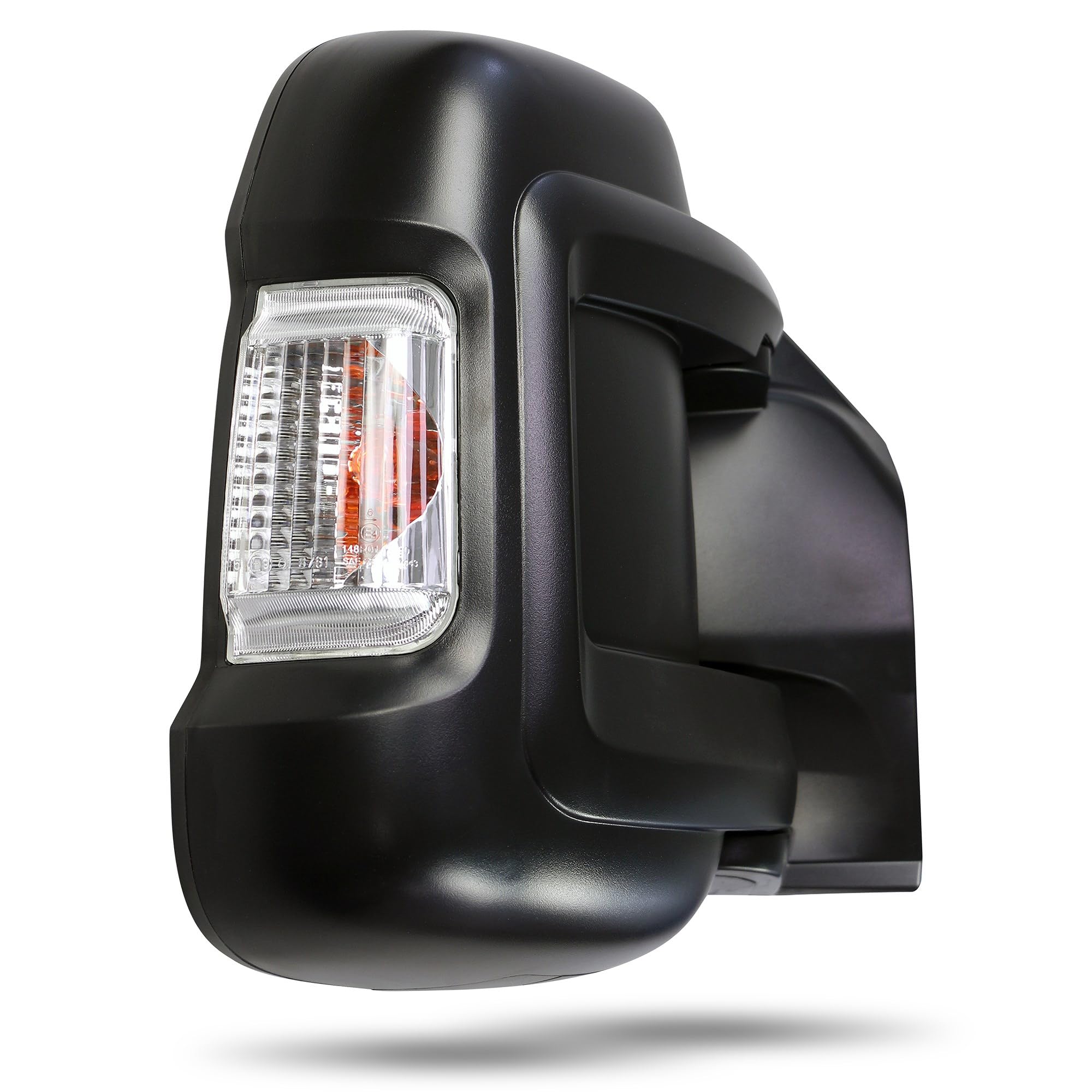 TYC 309-0197 Rétroviseur extérieur pour ajustage électrique des rétroviseurs convexe chauffant Rabattable électriquement Bras court de rétroviseur droit Compatible avec FIAT Ducato III Van 250, 290