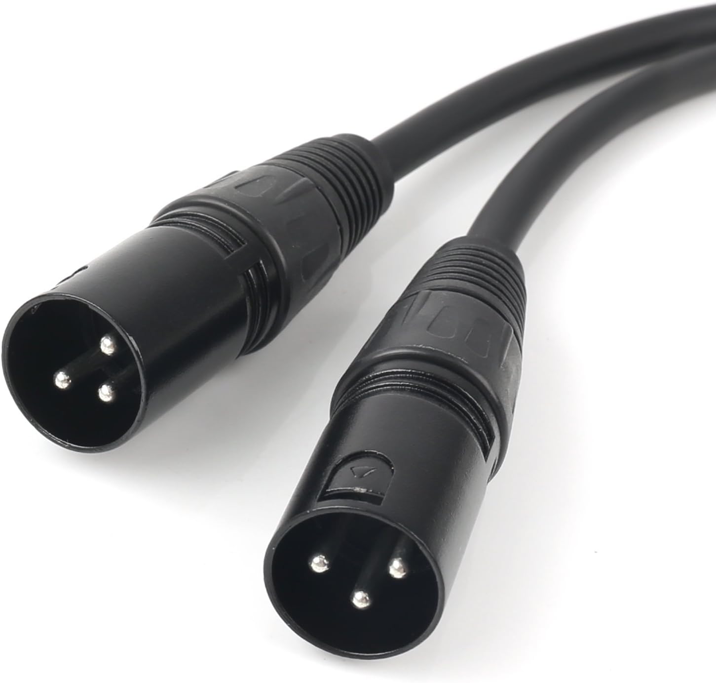 SiYear 6.35mm (1/4inch) TRS Male Plug to 2 Dual XLR Male Microphone Stereo Balanced Audio Converter Adapter Y Splitte Cable Cord (5FT/1.5M - Image 4