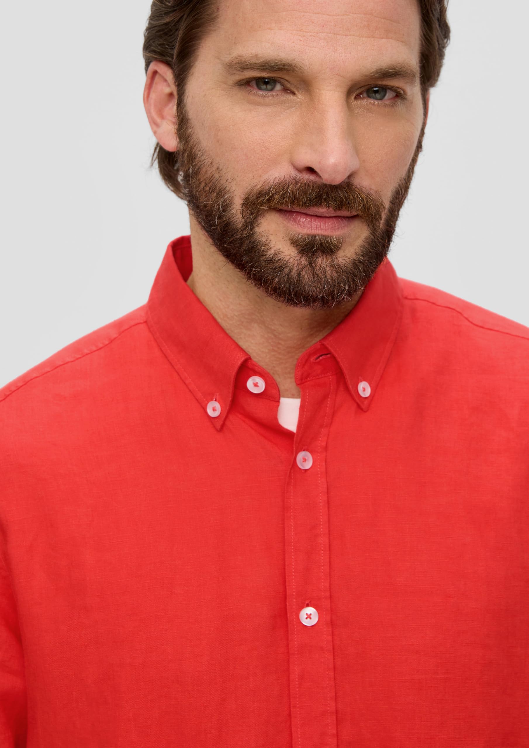 s.Oliver 2164316 Camisa de Manga Larga Hombre