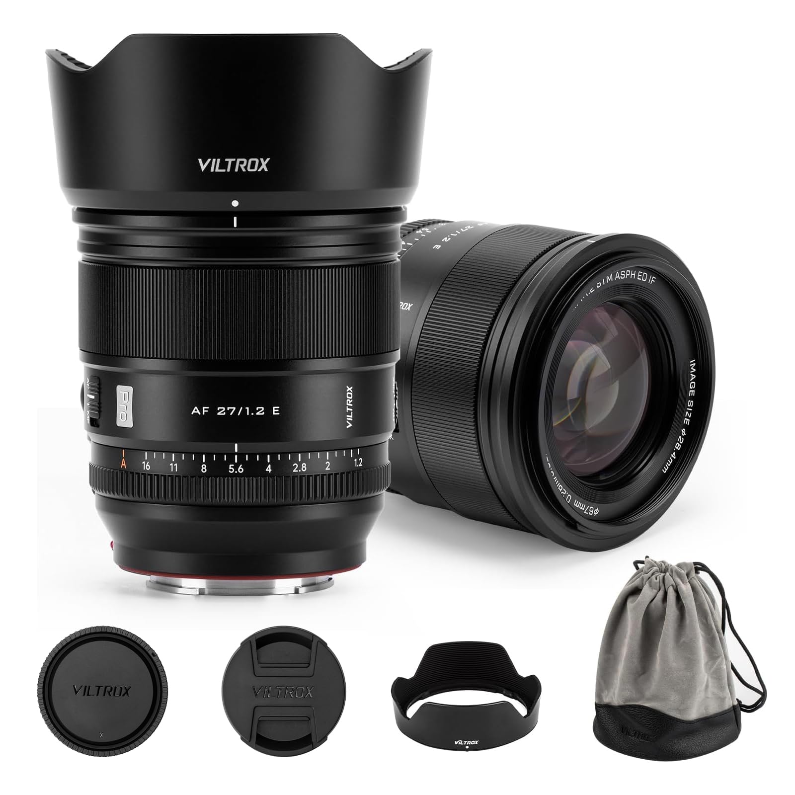 レンズ(単焦点) Viltrox AF 27mm F1.2 Pro E-Mount Viltrox AF 27mm F1.2 Pro APS-C Lens for Sony E-Mount