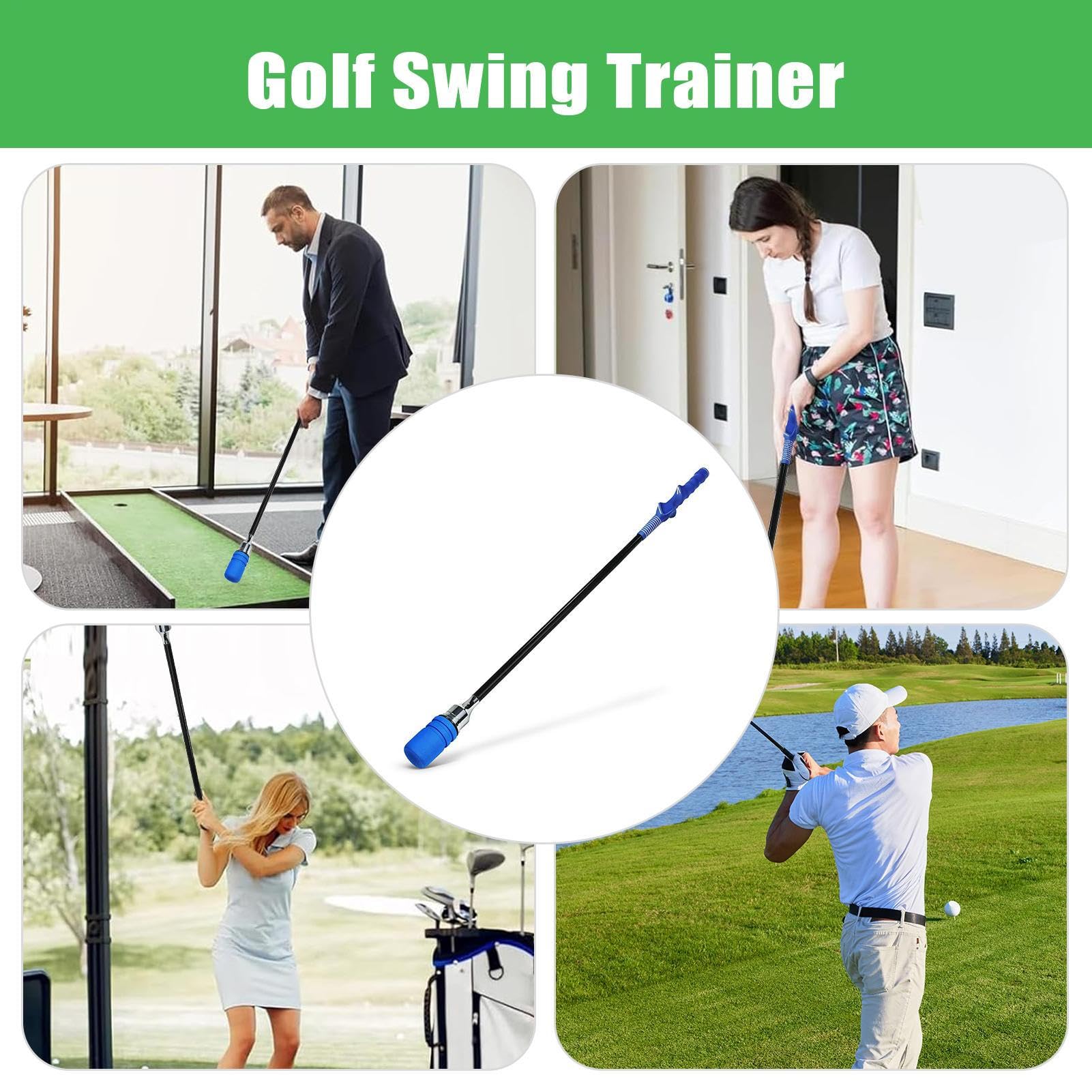Bastone Da Pratica Swing Golf Correzione Posizione Mano Portatile E | Bastone Da Pratica E Riscaldamento Golf Per Palestra, Outdoor, Indoor, Giardino, Campo E Fitness