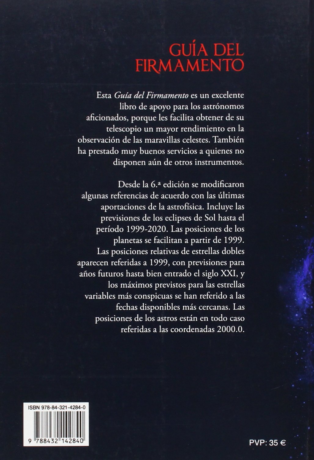 Guía Del Firmamento (Historia y Biografías)