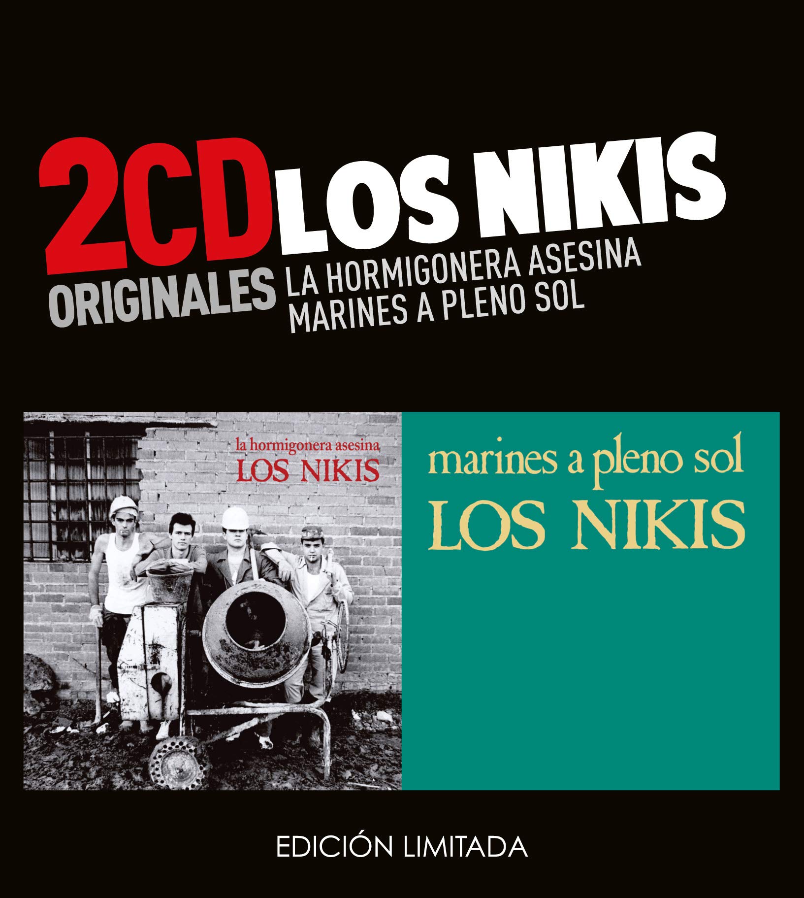 Los Nikis -La Hormigonera Asesina / Martires A Pleno Sol (2 CD)