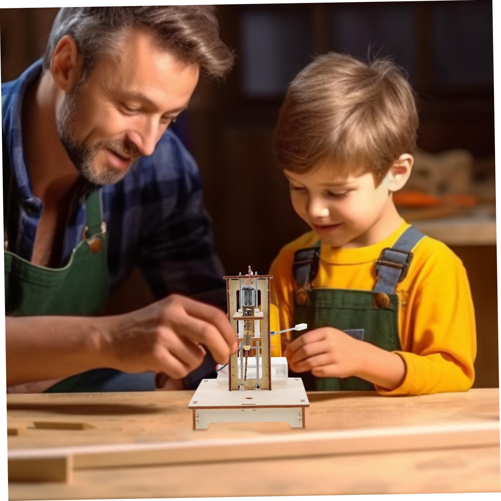 ERINGOGO Kit De Mini Taladro De Columna Para Madera Mini Taladro De Mesa Pequeño Para Manualidades Para Proyectos De Bricolaje Casa