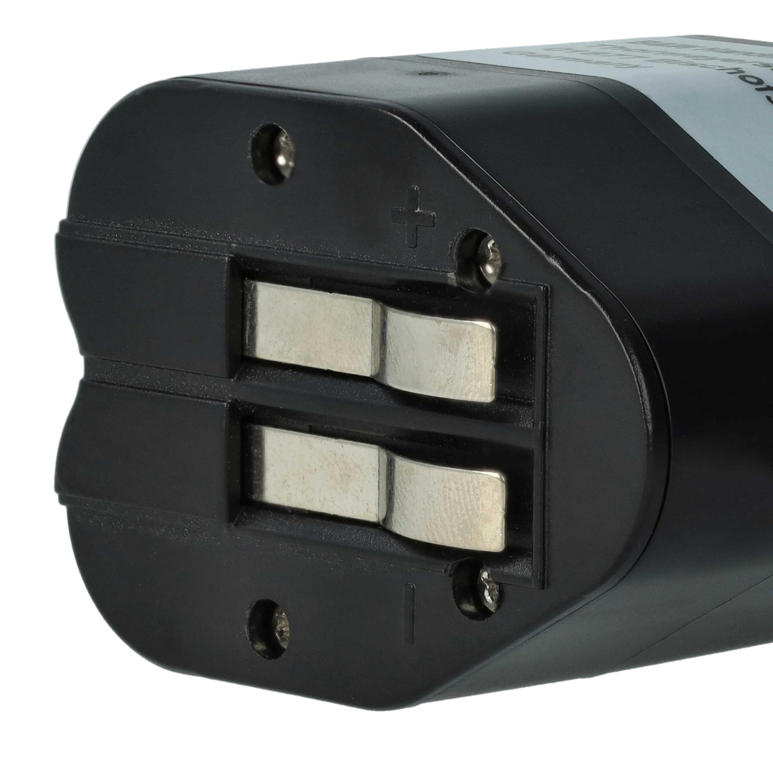 vhbw 2x batteria compatibile con Kärcher Robocleaner RC3000, RC 4.000, RC4000 home cleaner (3000mAh, 6V, NiMH)