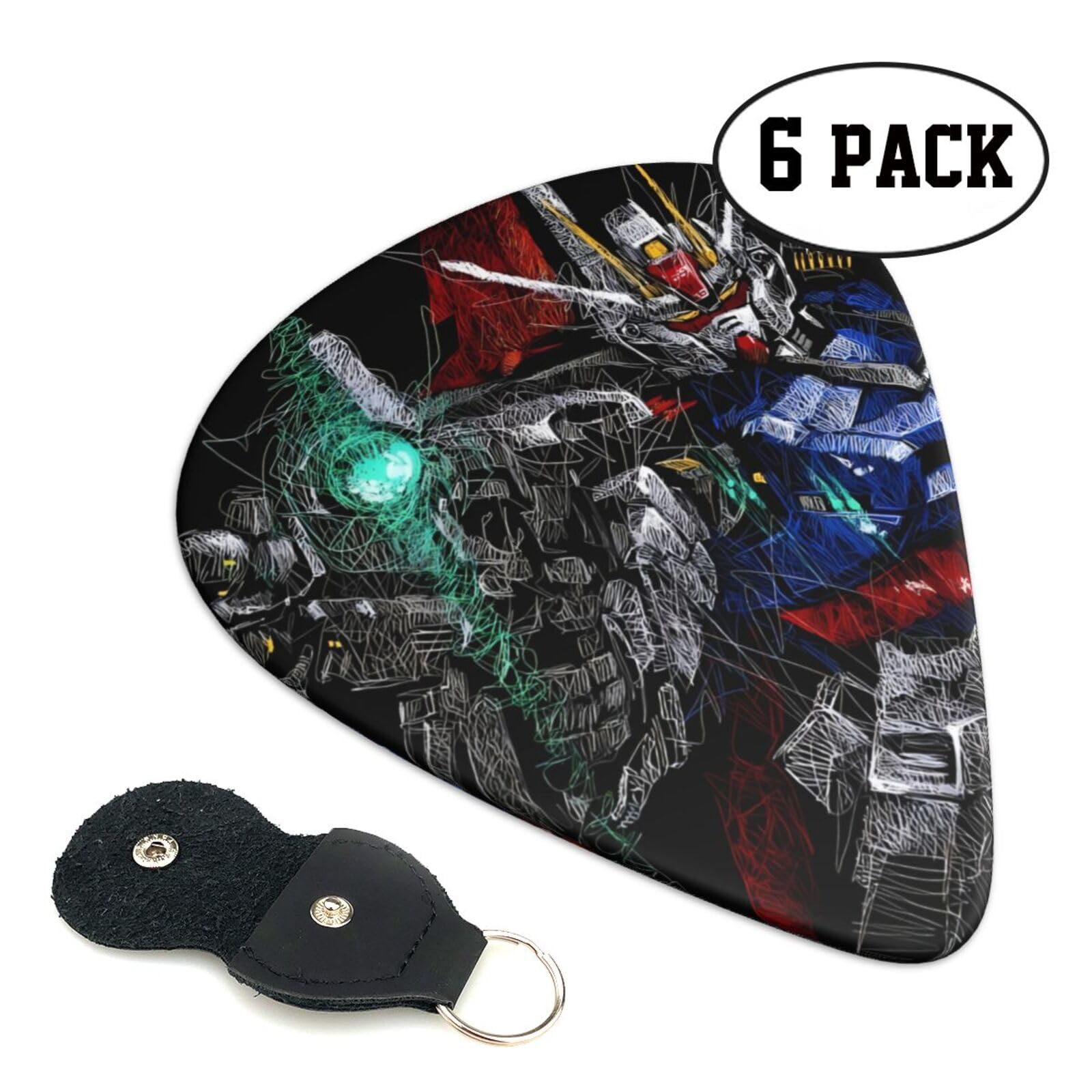 Amazon.co.jp: ギター ピック ネオ ジオンガンダム (21) ギターぴっく