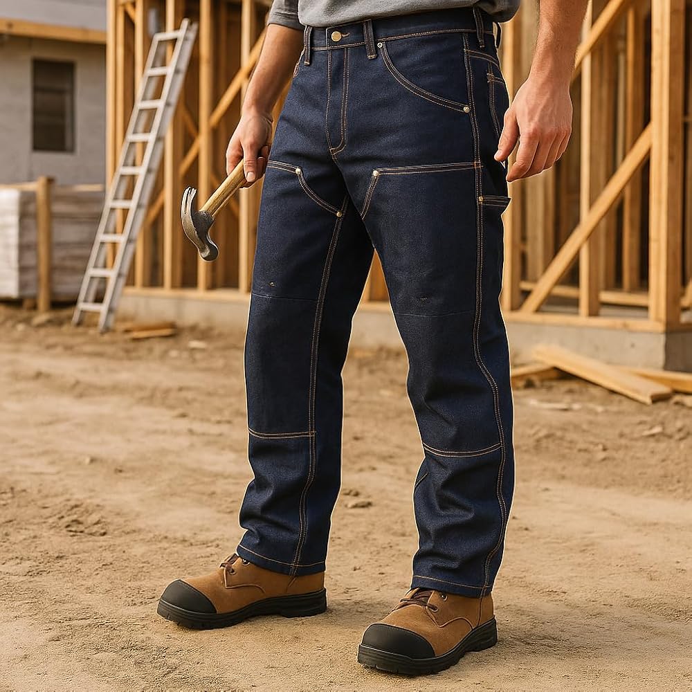 Tough Duck Logger Jean - Heavy-Duty Denim, Double Front