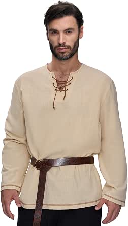 Disfraz De Pirata Medieval Para Hombre Halloween Cosplay | Meses sin Disfraz De Pirata Medieval Para Hombre Halloween Cosplay | Meses sin
