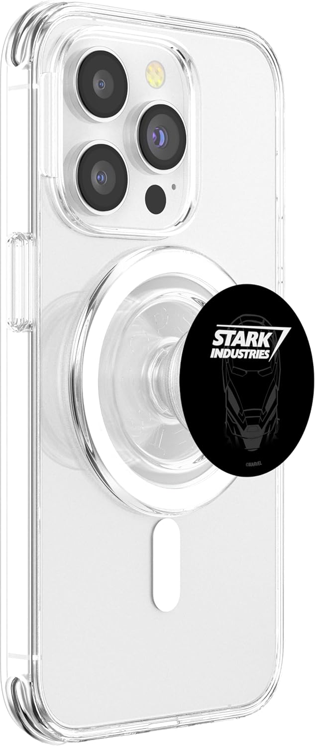 Marvel Iron Man Stark Industries Helmet Poster PopSockets PopGrip for MagSafe