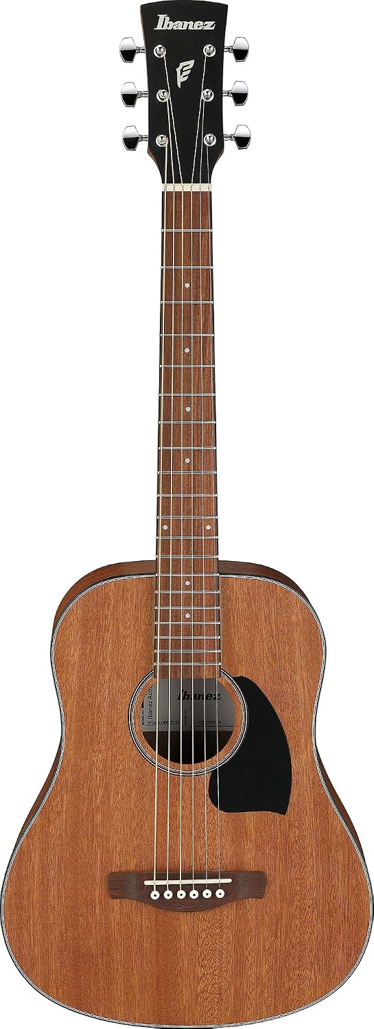 Ibanez PF2MH PF Performance 3/4-Size Dreadnought Acoustic Guitar - Open Pore Natural Bundle with Gig Bag, Tuner, Strap, Strings, Picks, Austin Bazaar Instructional DVD, and Polishing Cloth